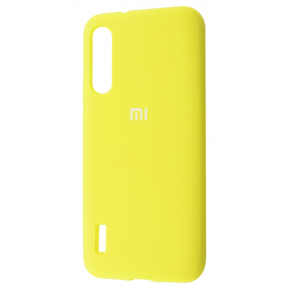 Silicone Cover Full Protective Xiaomi Mi A3/Mi CC9e (yellow)-0