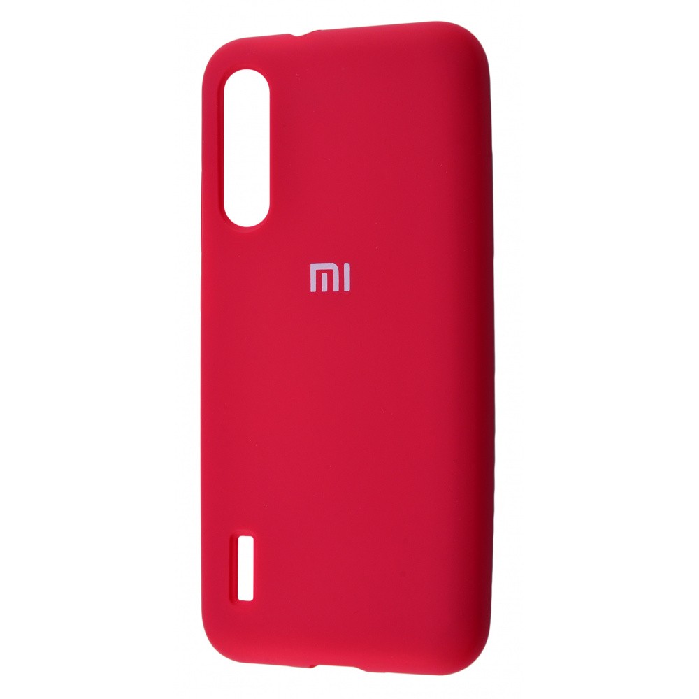 Silicone Cover Full Protective Xiaomi Mi A3/Mi CC9e (rose red)-0