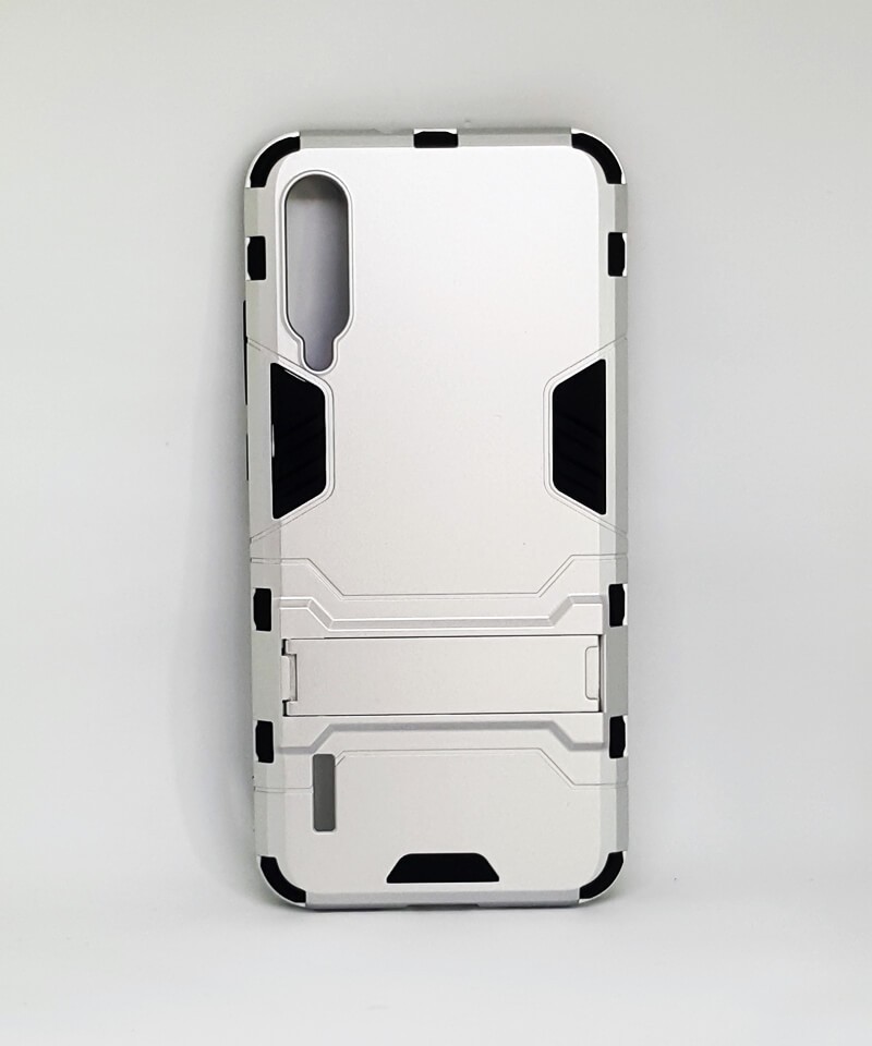 Накладка Hard Defence для Xiaomi Mi A3 срібна-0