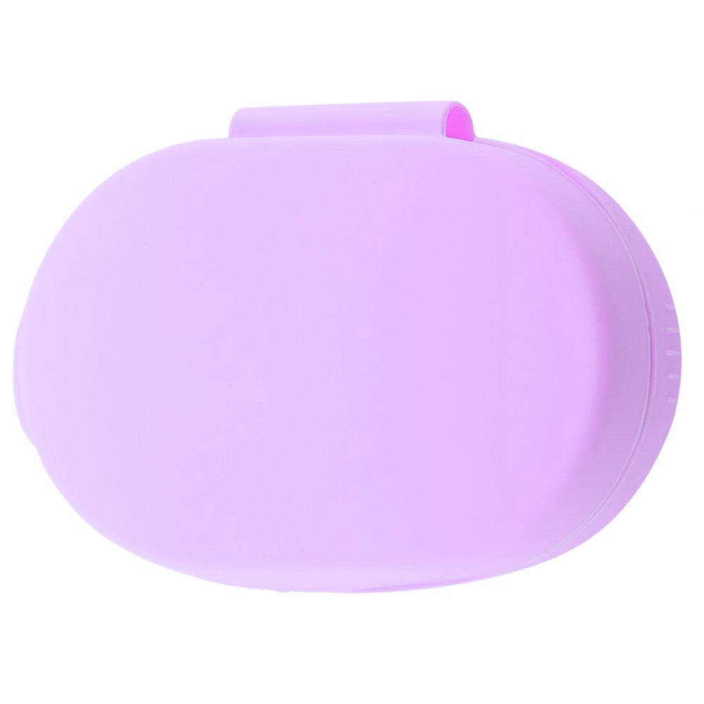 Силіконовий футляр для AirDots бузковий-0