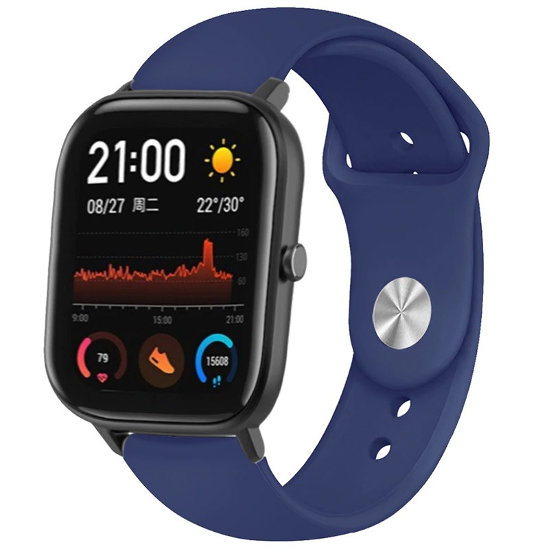 Ремінець Sport для 20 mm (Midnight blue)-0
