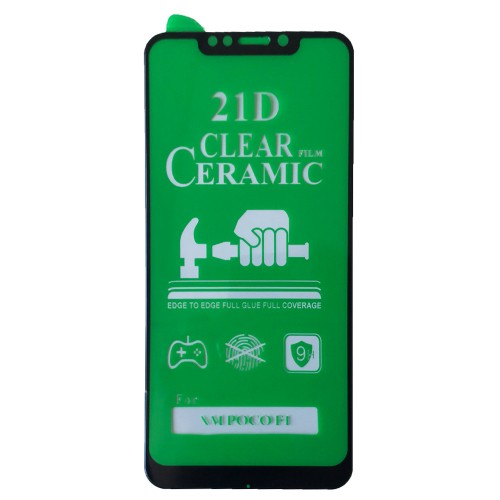 Захисне скло Ceramic для Xiaomi Poco F1-0