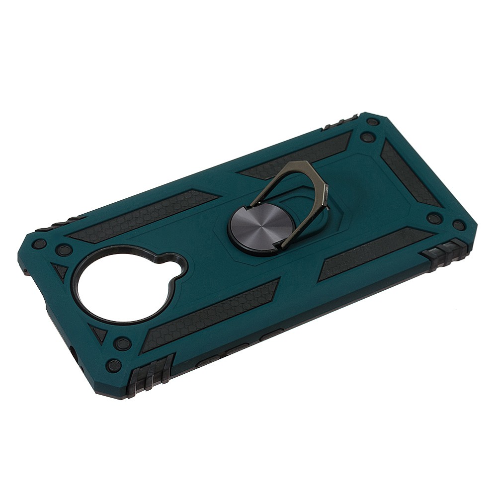 Накладка під магнітний тримач Serge Ring для Poco F2 Pro Dark green-1