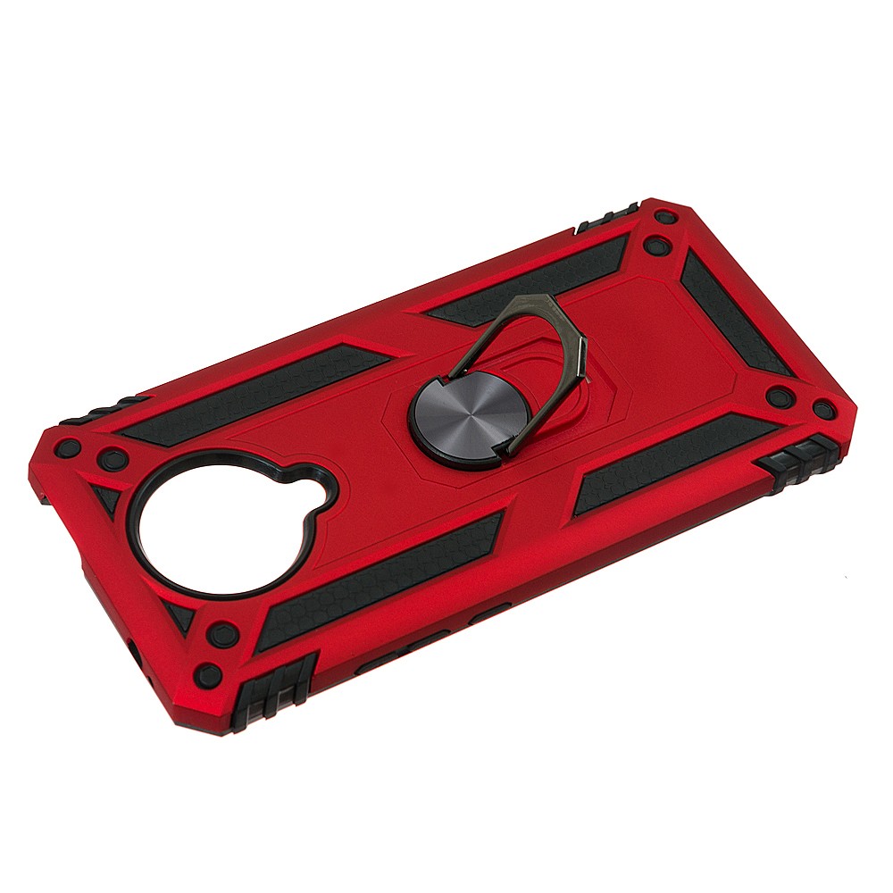 Накладка під магнітний тримач Serge Ring для Poco F2 Pro Red-1