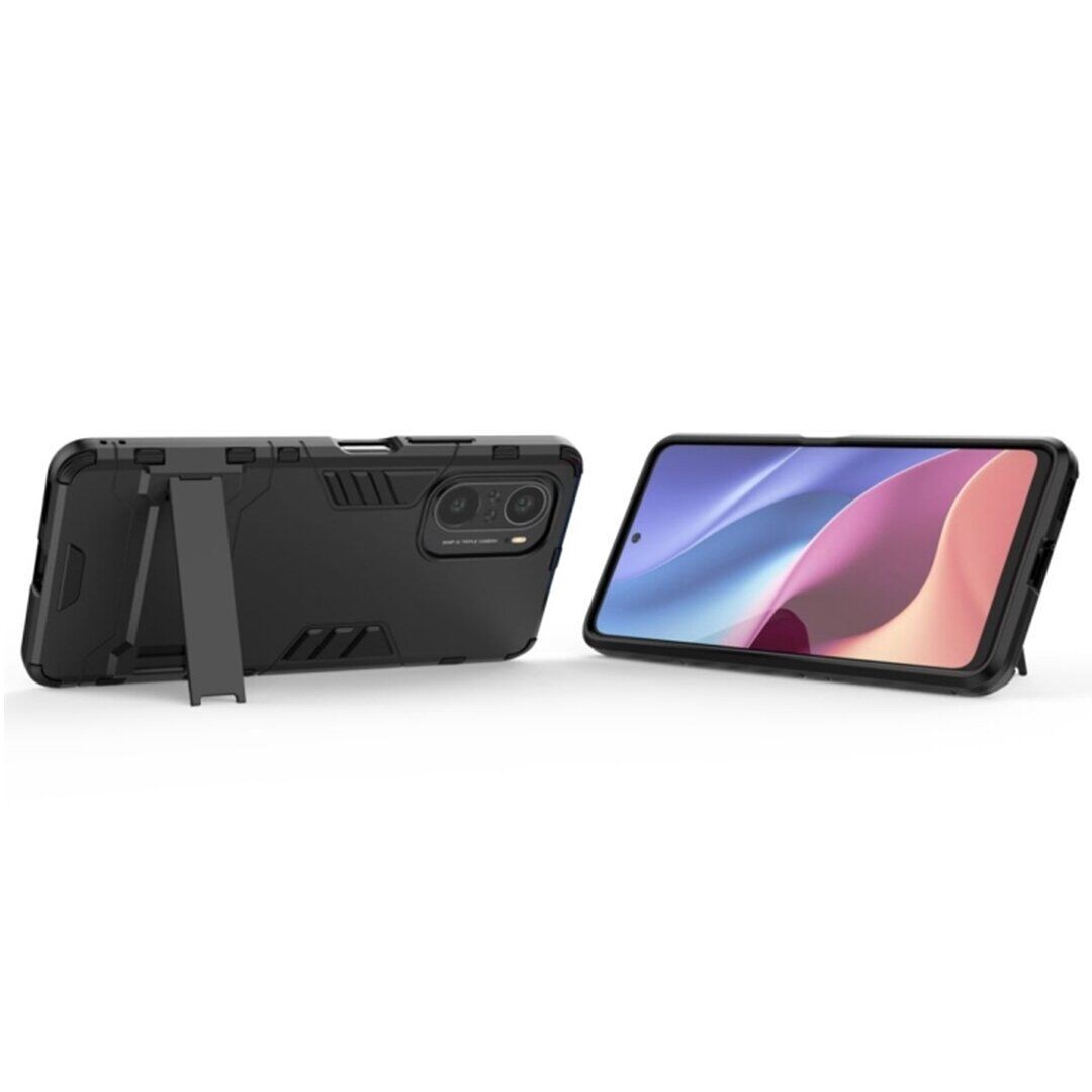 Накладка Hard Defence для Xiaomi Poco F3 чорна-1