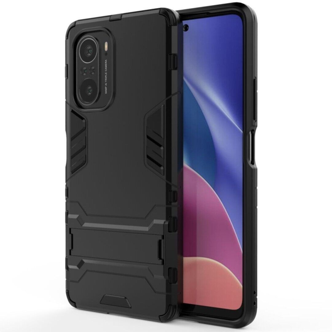 Накладка Hard Defence для Xiaomi Poco F3 чорна-0