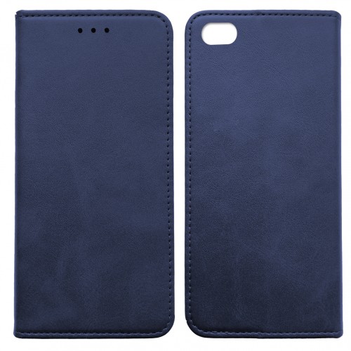 Книжка Black TPU Magnet для Xiaomi Redmi Go Синя-0