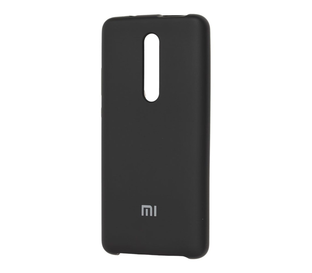 Silicone Case для Xiaomi Redmi K20/K20 Pro (Black)-0