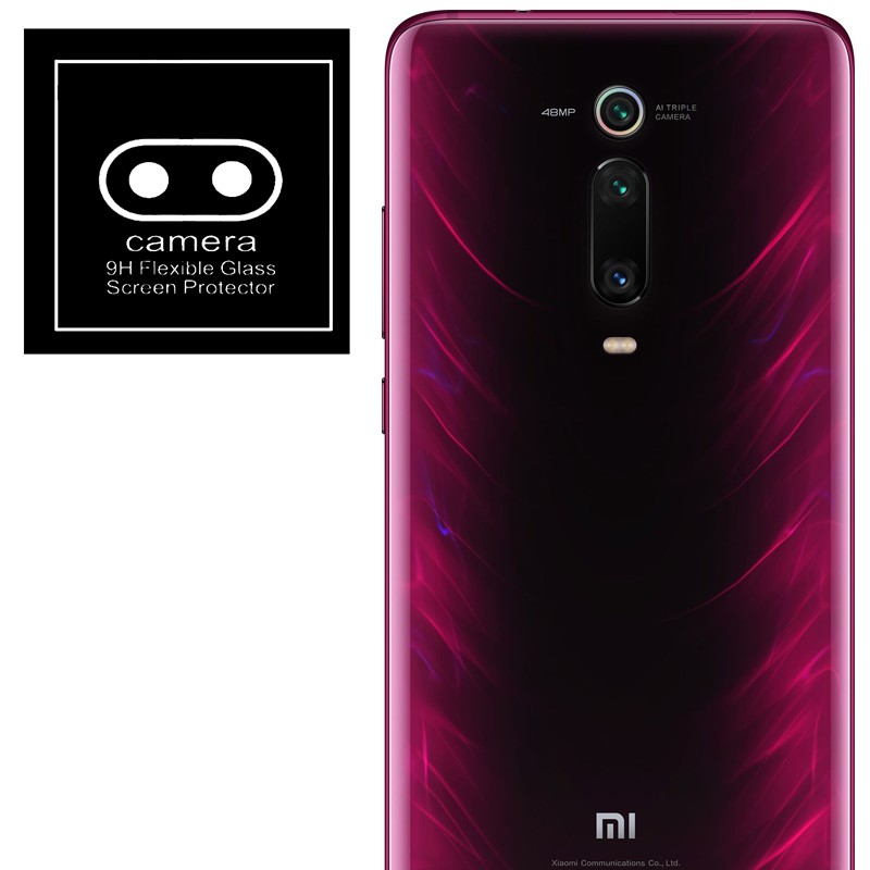 Захисне скло на камеру для Xiaomi Redmi K20 / K20 Pro / Mi9T / Mi9T Pro чорне (без упаковки)-0