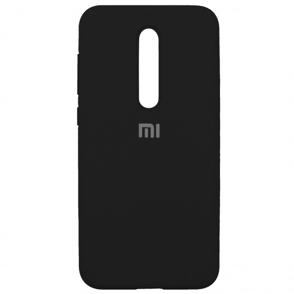 Full Silicone Case Xiaomi Redmi K20/K20 Pro (Black)-0
