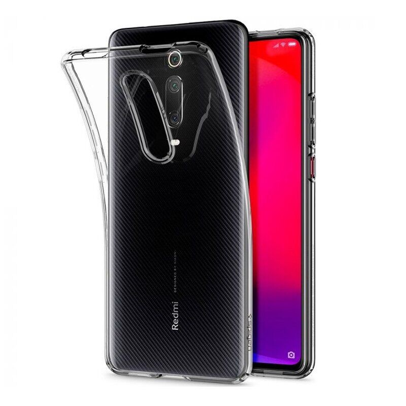 НакладкаI Crystal для Xiaomi Redmi K20 прозорий силікон-0