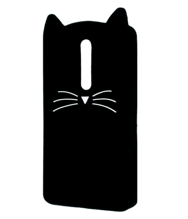Накладка 3D Cat для Xiaomi Mi 9T/K20 чорна-0