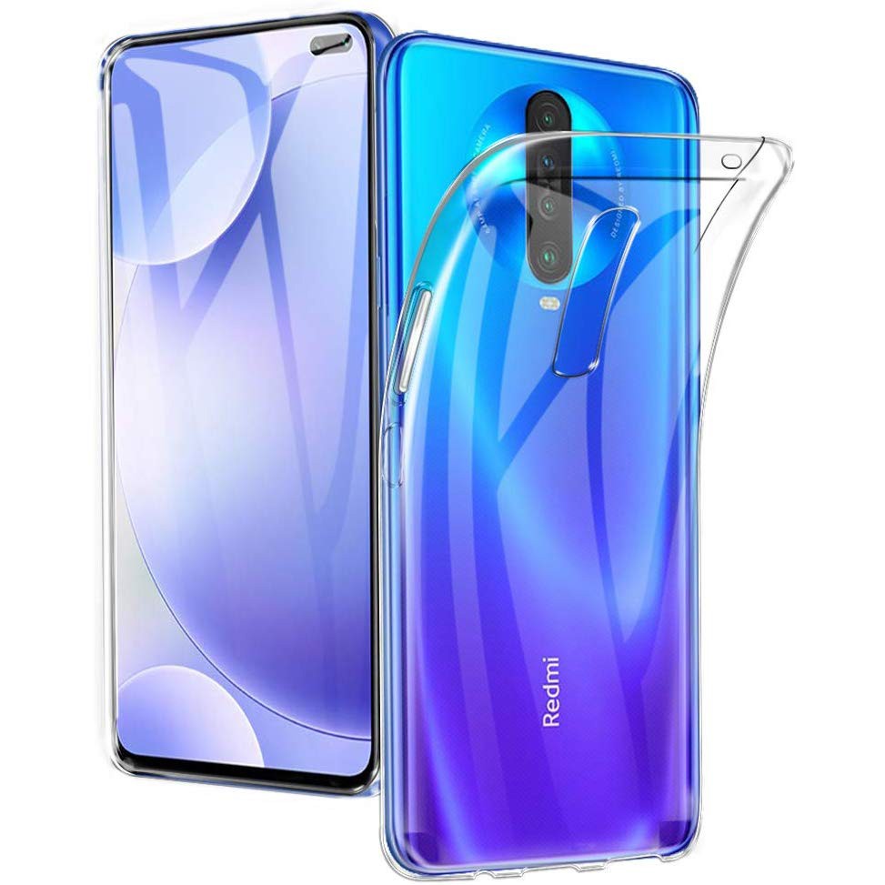 Накладка Premium для Xiaomi Redmi K30 прозорий силікон-0