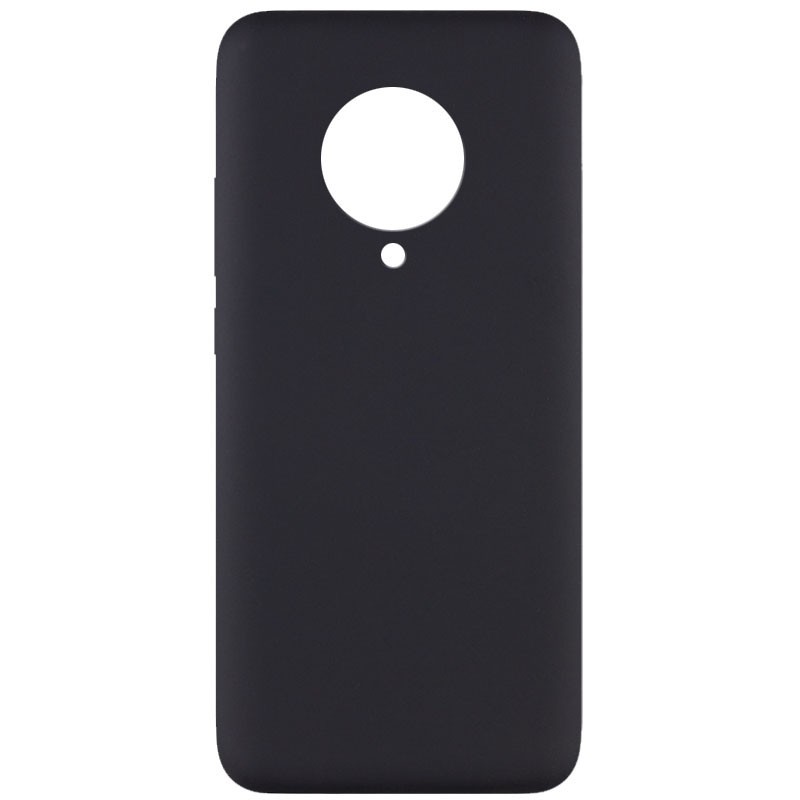 Silicone Cover Full without Logo (A) для Xiaomi Redmi K30 Pro / Poco F2 Pro (Black)-0