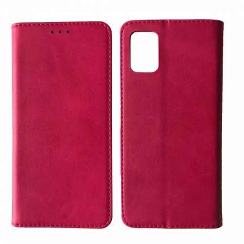 Книжка Black TPU Magnet для Xiaomi Poco M3 / Redmi 9T рожева-0