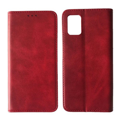 Книжка Black TPU Magnet для Xiaomi Mi 10T / Mi 10T Pro червона-0