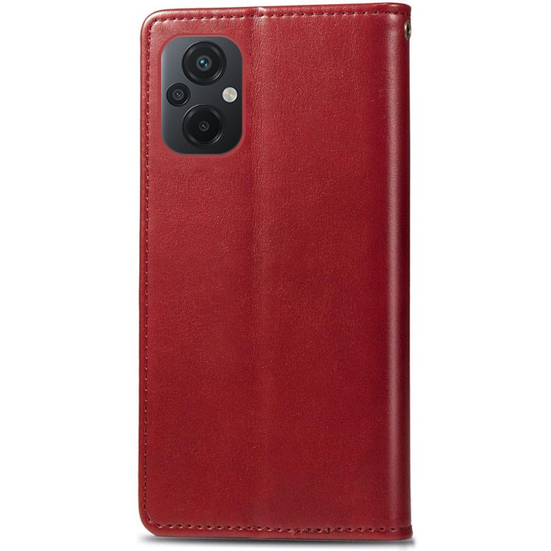 Книжка GETMAN Gallant для Xiaomi Poco M5 червона-1