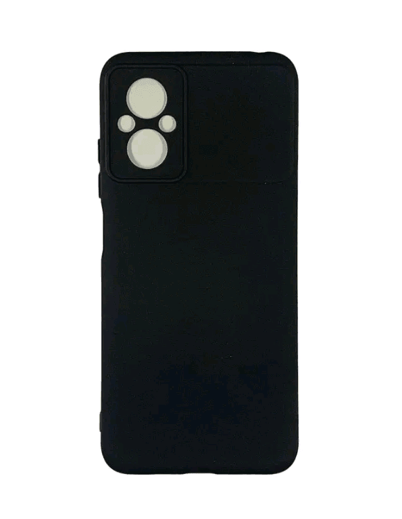 Silicone Cover Full Camera without Logo (A) для Xiaomi Poco M5 (Black)-0