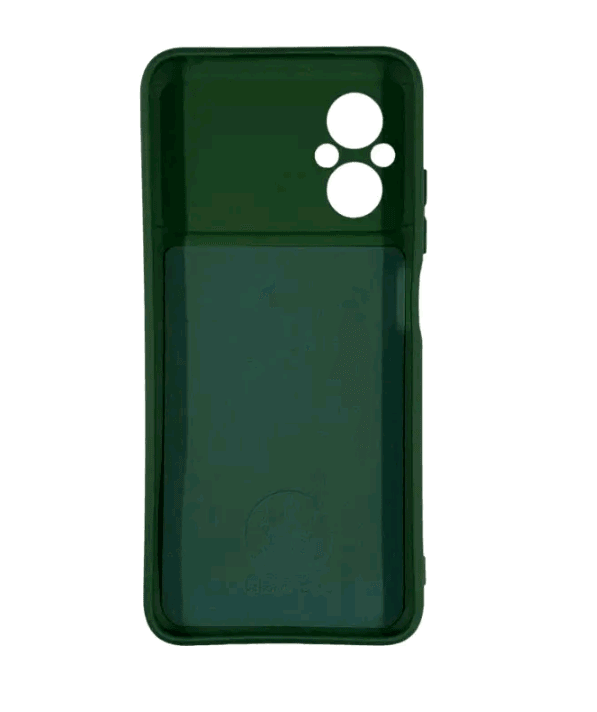 Silicone Cover Full Camera without Logo (A) для Xiaomi Poco M5 (Dark green)-1