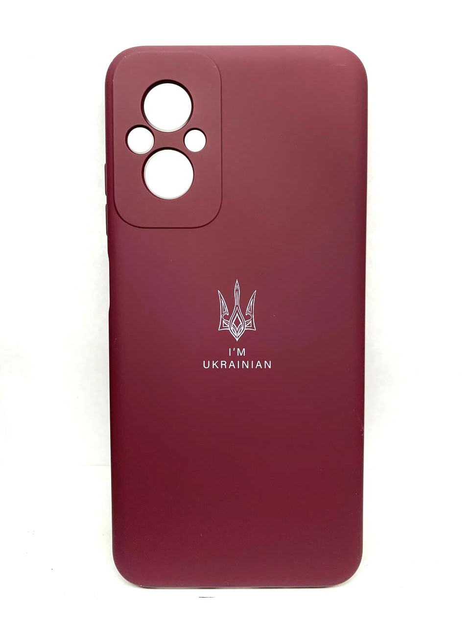 UA Silicone Case Full Protective для Xiaomi Redmi 11 Prime/Poco M5 4G (Marsala)-0