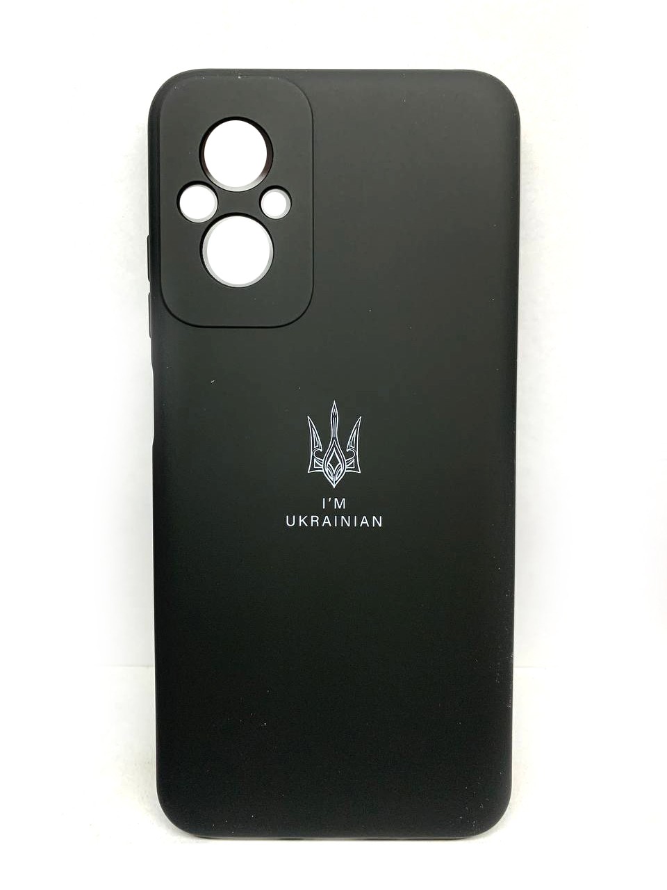 UA Silicone Case Full Protective для Xiaomi Redmi 11 Prime/Poco M5 4G  (Black)-0