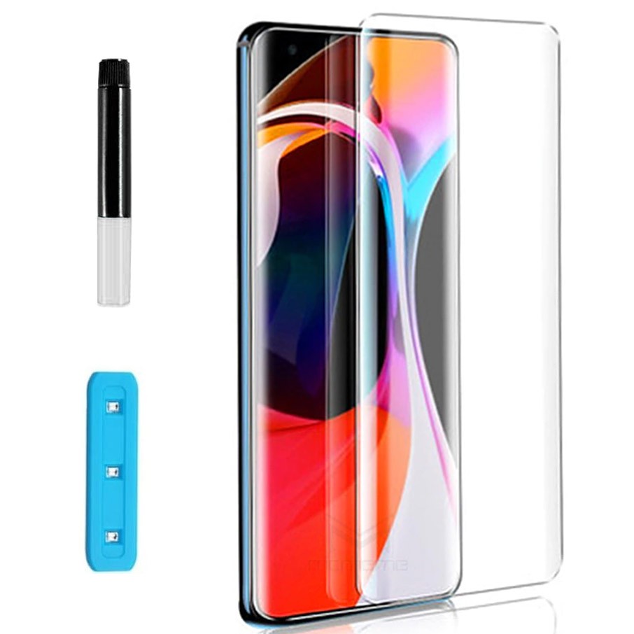 Защитное стекло с лампой Nano optics Xiaomi Mi 10/Mi 10 Pro-0
