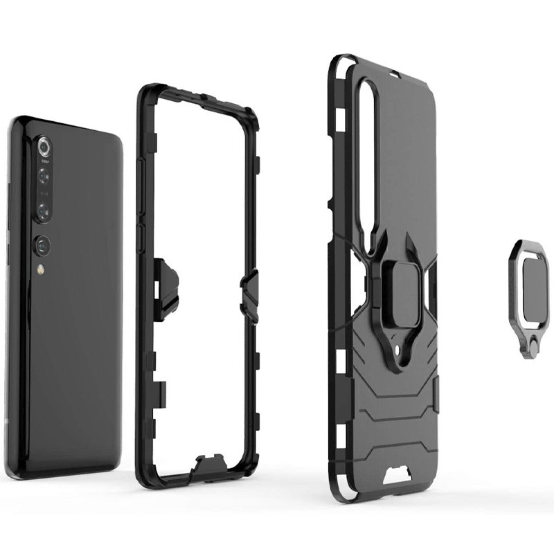 Накладка Armor 2.0 для Xiaomi Mi 10/Mi 10 Pro чорна-1