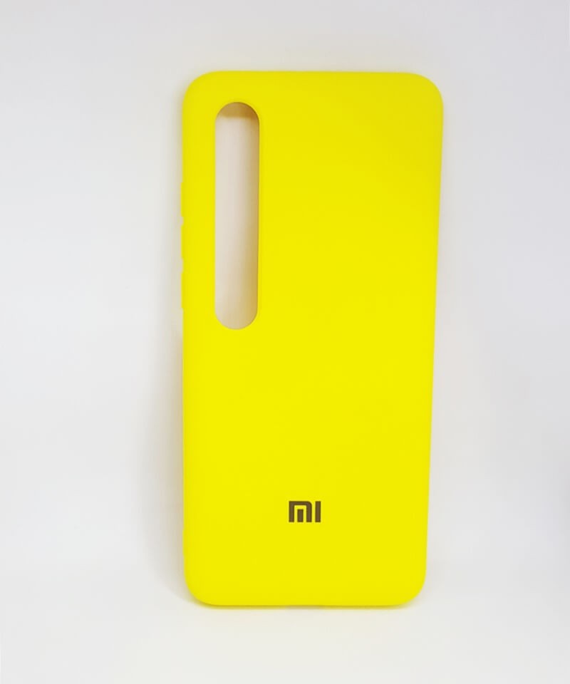 HQ Silicone Case для Xiaomi Mi 10/Mi 10 Pro жовтий-0