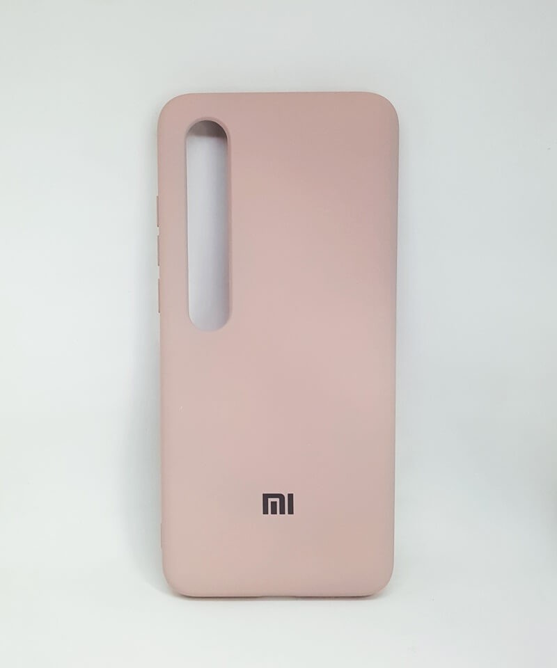 HQ Silicone Case для Xiaomi Mi 10/Mi 10 Pro персик-0