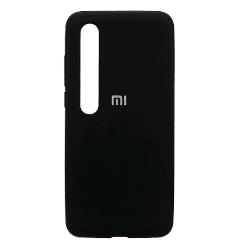 HQ Silicone Case для Xiaomi Mi 10/Mi 10 Pro чорний-0