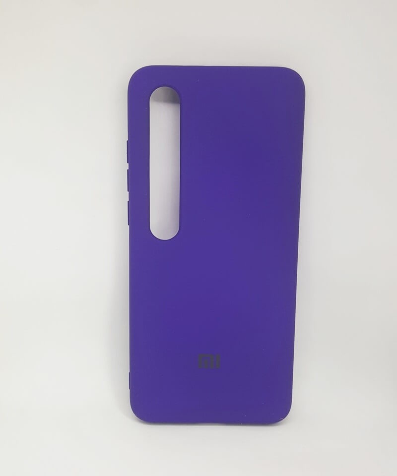 HQ Silicone Case для Xiaomi Mi 10/Mi 10 Pro фіолетовий-0