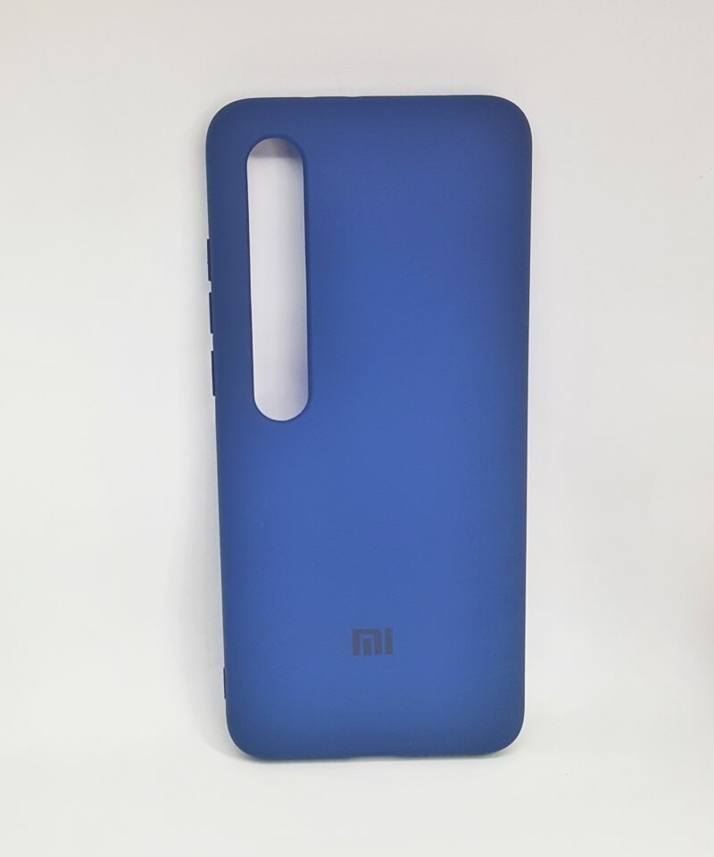 HQ Silicone Case для Xiaomi Mi 10/Mi 10 Pro синій-0