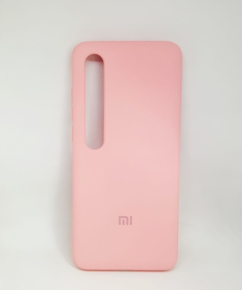 HQ Silicone Case для Xiaomi Mi 10/Mi 10 Pro рожевий-0
