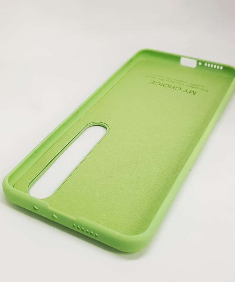 HQ Silicone Case для Xiaomi Mi 10/Mi 10 Pro зелений-1