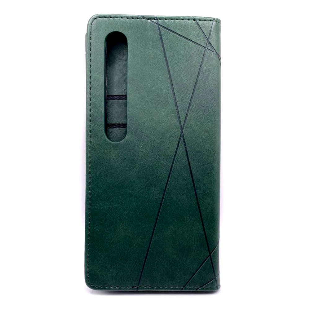 Книжка Business для Xiaomi Mi 10/Mi 10 Pro зелена-1