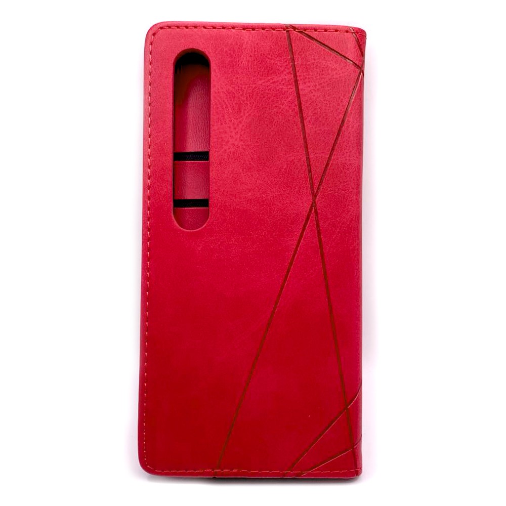 Книжка Business для Xiaomi Mi 10/Mi 10 Pro малинова-1