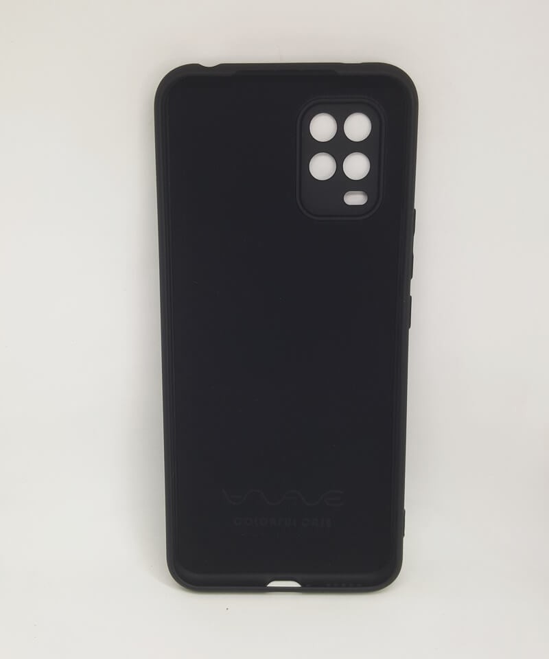 Накладка WAVE Colorful для Xiaomi Mi 10 Lite (black)-1