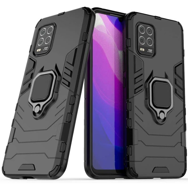 Накладка Armor 2.0 для Xiaomi Mi 10 Lite чорна-0