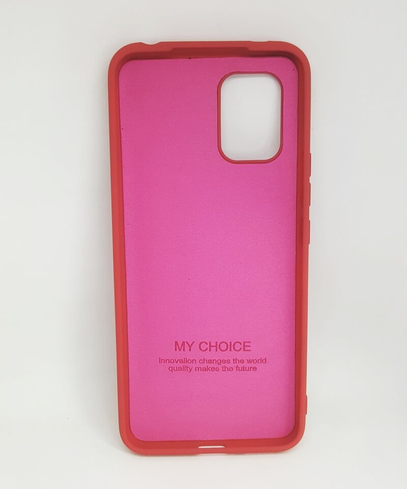 HQ Silicone Case для Xiaomi Mi 10 Lite кораловий-1