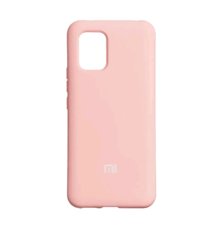 HQ Silicone Case для Xiaomi Mi 10 Lite рожевий-0