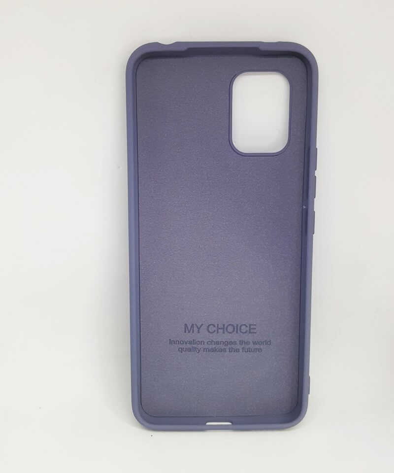 HQ Silicone Case для Xiaomi Mi 10 Lite сірий-1