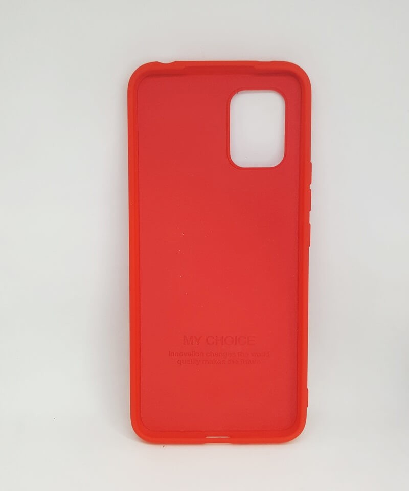 HQ Silicone Case для Xiaomi Mi 10 Lite червоний-1