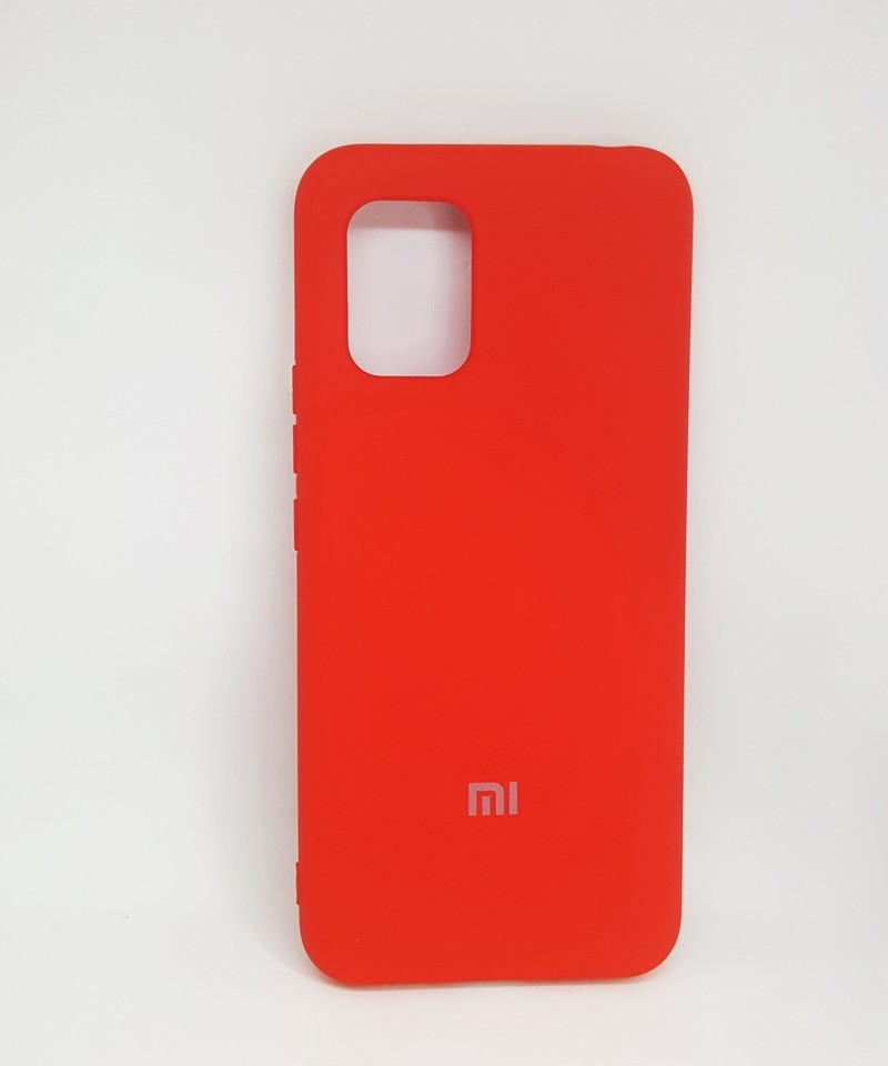 HQ Silicone Case для Xiaomi Mi 10 Lite червоний-0