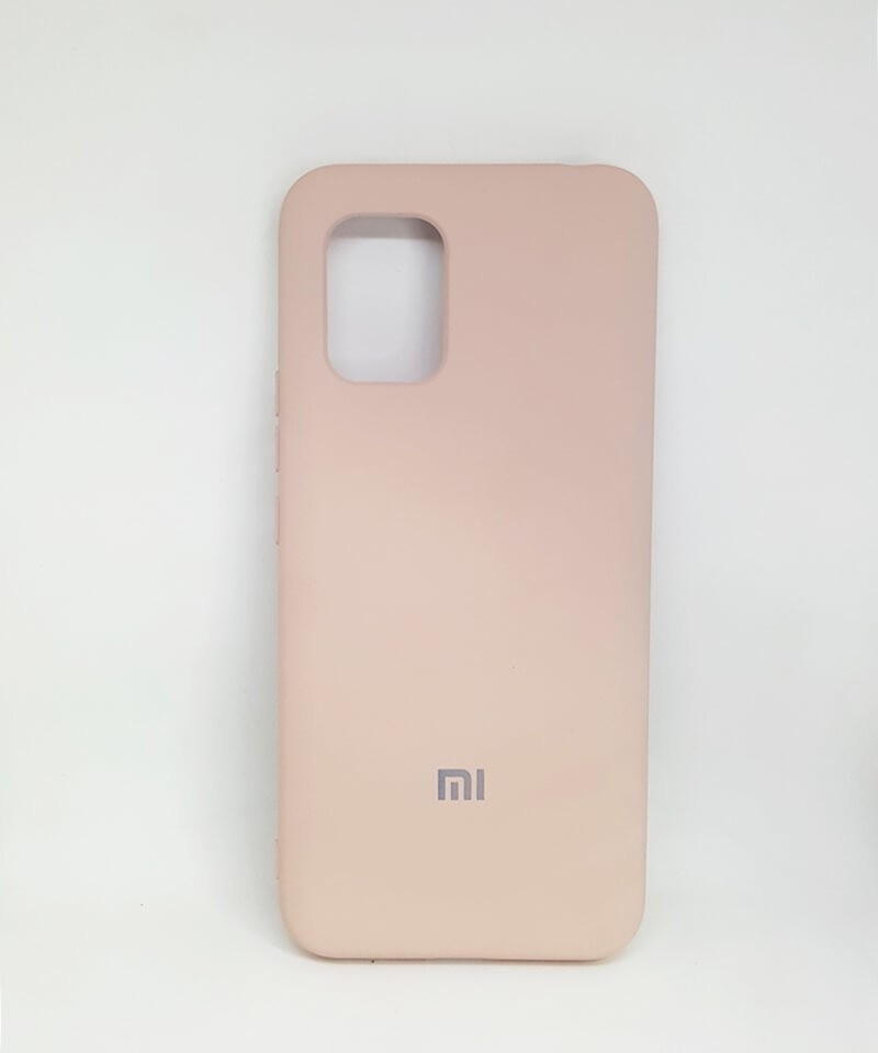 HQ Silicone Case для Xiaomi Mi 10 Lite персик-0