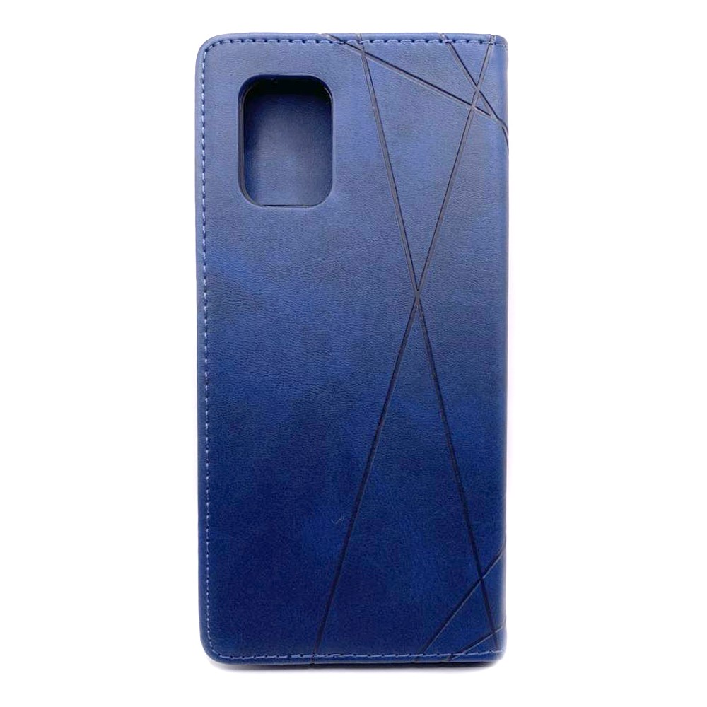 Книжка Business для Xiaomi Mi 10 Lite синя-1