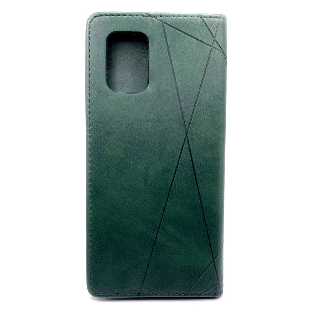 Книжка Business для Xiaomi Mi 10 Lite зелена-1