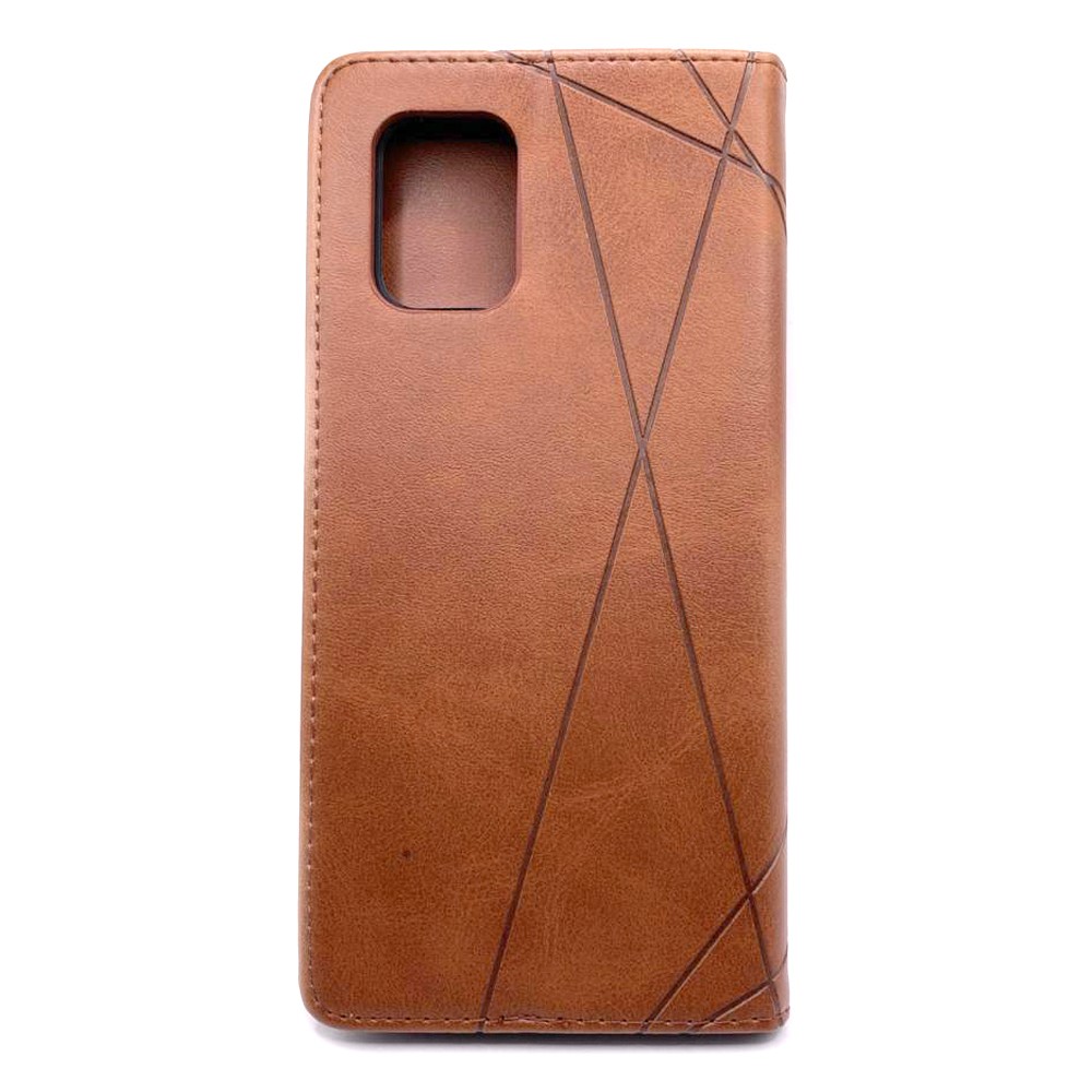 Книжка Business для Xiaomi Mi 10 Lite коричнева-1