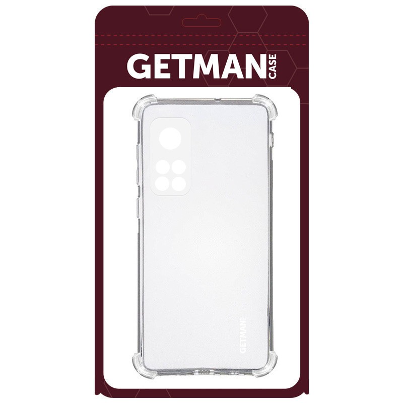 Накладка GETMAN Ease logo WXD для Xiaomi Mi 10T / Mi 10T Pro прозора протиударна-1