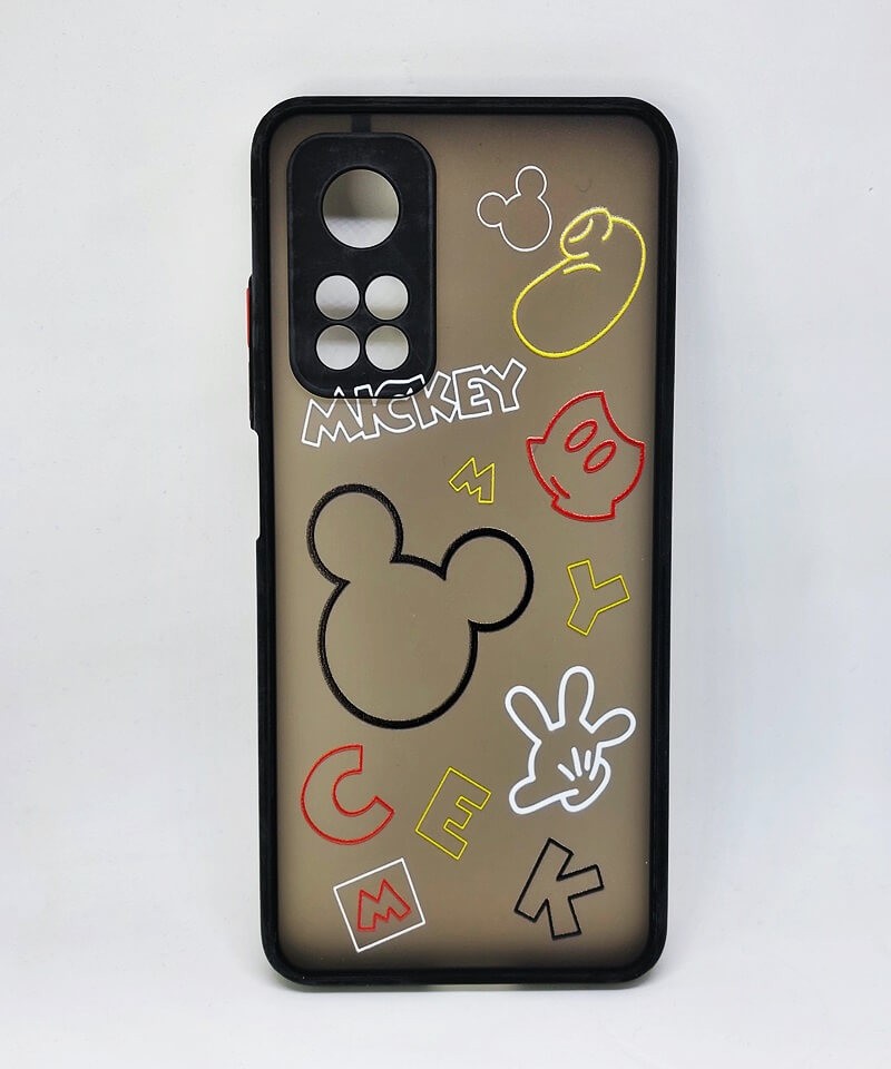 Накладка Totu Gingle Print для Xiaomi Mi 10 T / Mi 10T Pro Micky (Black)-0
