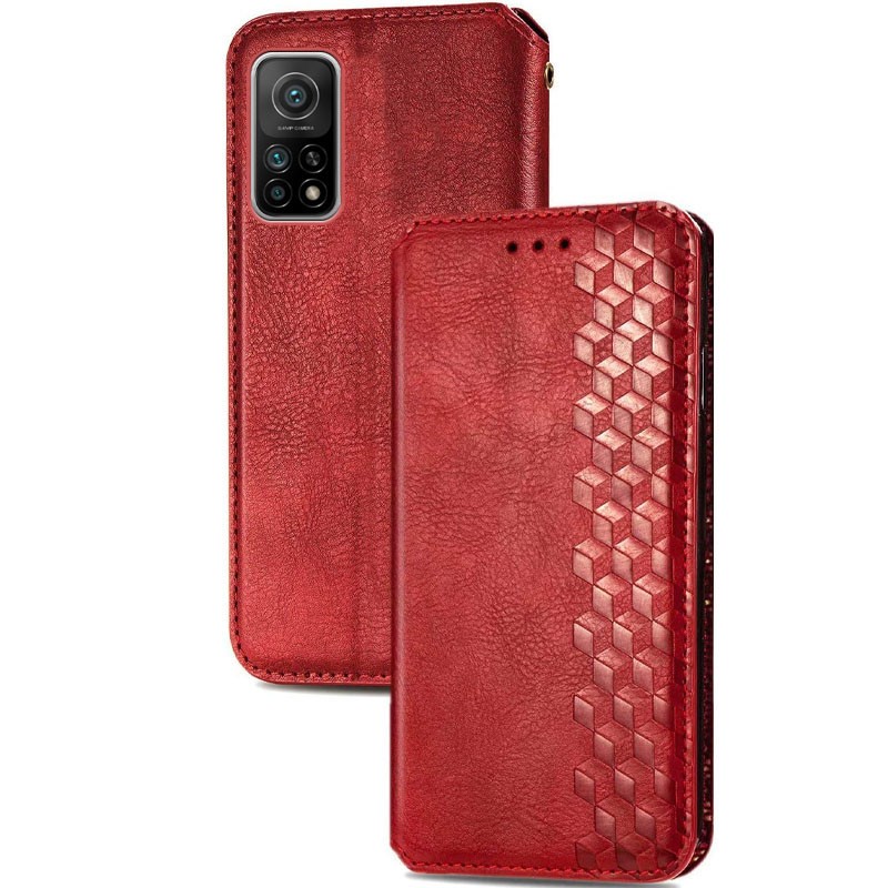Книжка GETMAN Cubic для Xiaomi Mi 10T / Mi 10T Pro червона-0